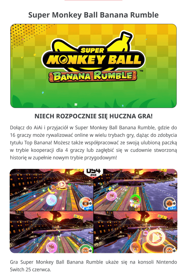 Super Monkey Ball Banana Rumble