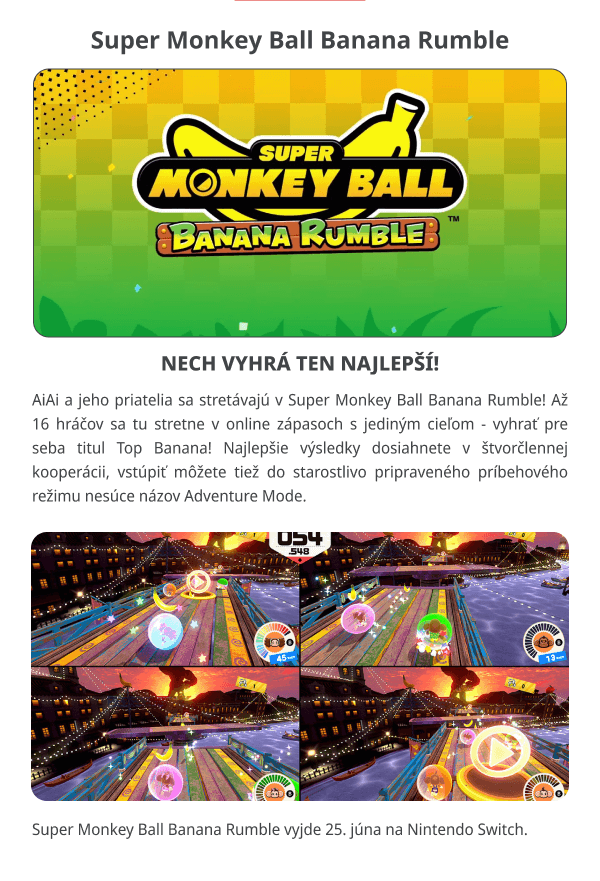 Super Monkey Ball Banana Rumble